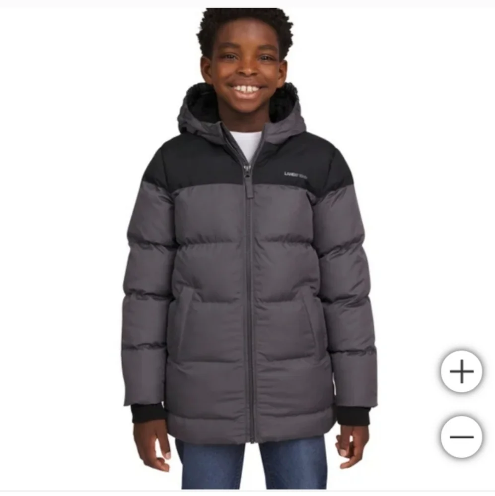 Land's End Hooded Youth Parka Jacket nwt